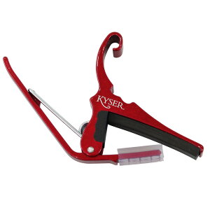 Kyser KG6RA QUICK-CHANGE CAPO Red アコギ用カポタスト