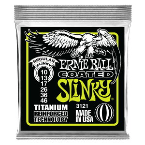 A[j[{[ ERNIE BALL 3121/Coated Regular Slinky R[eBOGLM^[