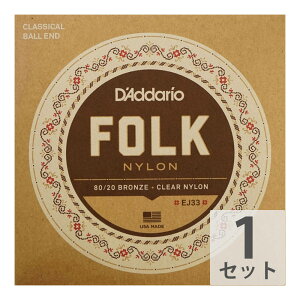 __I D'Addario FOLK NYLON EJ33 {[GhtNVbNM^[