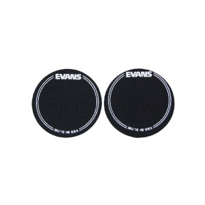 EVANS EQPB1 EQ Bass Drum Patch Black Nylon Single �o�X�h�����p�b�`