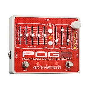 ELECTRO-HARMONIX エレクトロハーモニクス POG2 オクターバー ギターエフェクター ベースエフェクター