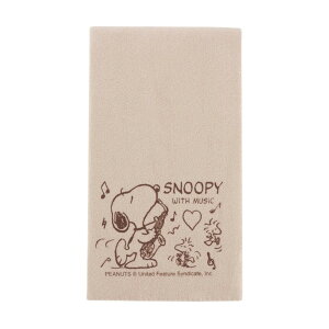 SNOOPY with Music Xk[s[ SCLOTH-SX ypNX