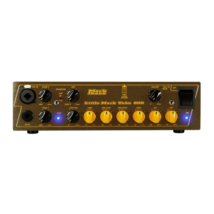 楽天市場】Markbass Little Mark Tube 800 MAK-LMT800 ベースヘッド 