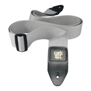 �M�^�[�X�g���b�v �A�[�j�[�{�[�� ERNIE BALL POLYPRO STRAPS 4046 Gray �X�g���b�v �|���v���X�g���b�v �O���[