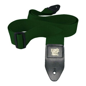 M^[Xgbv A[j[{[ ERNIE BALL POLYPRO STRAPS 4050 Forest green Xgbv |vXgbv  O[ tHXgO[