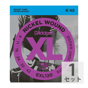 __I y1Zbgz D'Addario 09-42 EXL120 Super Light GLM^[