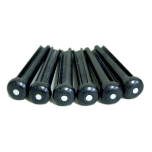 GRAPH TECH PP-2122-00 TUSQ BRIDGE PINS MARTIN 2MM BLK/WHT DOT ubWs