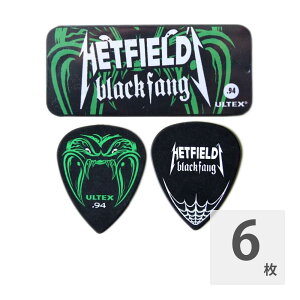 JIM DUNLOP HETFIELD BLACK FANG tin 0.94 ピックケース付きピック