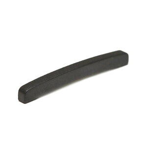 GRAPH TECH PT-1000-00 BLACK TUSQ XL STANDARD STRAT STYLE CURVED BOTTOM BLANK NUT �i�b�g