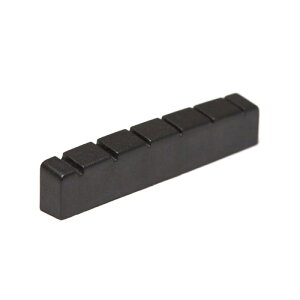 GRAPH TECH PT-6000-L0 BLACK TUSQ XL JUMBO 6 STRING SLOTTED LEFTY NUT ibg