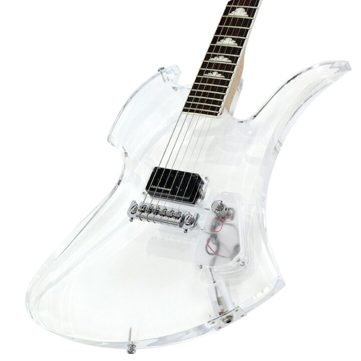 楽天市場】BURNY MG-105C CN hideモデル クリスタル エレキギター  