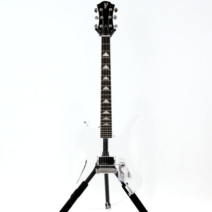 楽天市場】BURNY MG-105C CN hideモデル クリスタル エレキギター 