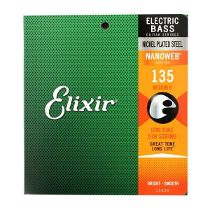 GNT[ ELIXIR 15435 Custom String Shop NANOWEB Heavy .135 GLx[Xp o