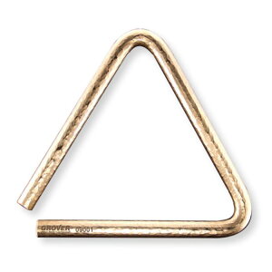 Grover Pro Percussion GV-TRBPH8 Bronze Pro Hammered Triangles gCAO