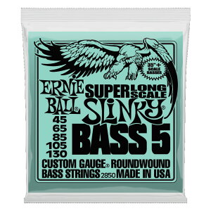 A[j[{[ ERNIE BALL #2850 Super Long Scale Slinky Bass 5 5px[X
