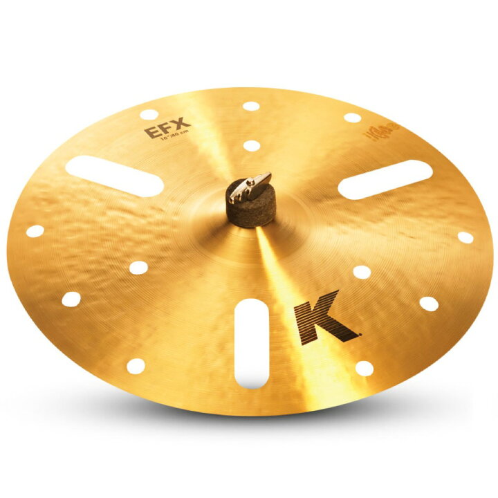 楽天市場】ZILDJIAN K.Zildjian EFX 18” 穴空きエフェクトシンバル 