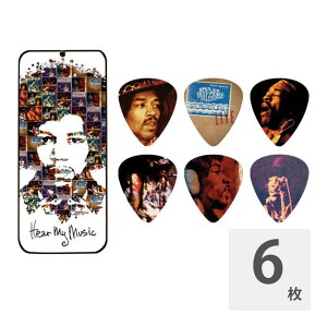 JIM DUNLOP JHPT07M Jimi Hendrix HEAR MY MUSIC Medium ピック&ケース