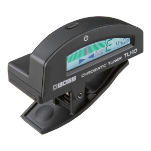 BOSS TU-10 BK Clip-on Chromatic Tuner �N���b�v�`���[�i�[ �u���b�N