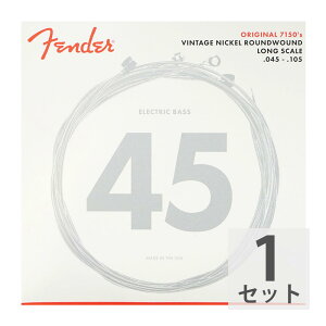 tF_[ FENDER Bass Strings Pure Nickel 7150M GLx[X