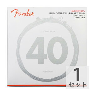 tF_[ Fender Bass Strings Nickel Plated Steel 7250L 40-100 GLx[X