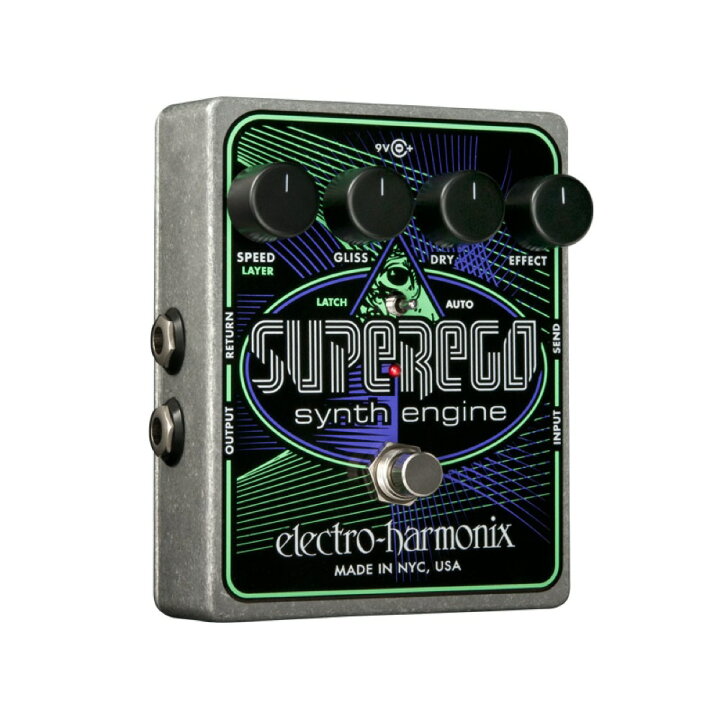楽天市場】ELECTRO-HARMONIX Superego シンセ・エンジン ギター 