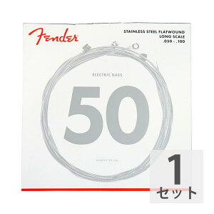 tF_[ Fender Bass Strings Stainless Steel Flatwound 9050ML 50-100 GLx[X