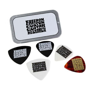 Freedom Custom Guitar Research SP-PC-01 Pick Container with 5 Picks sbNRei sbN5