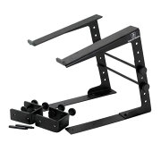 DiconAudioLPS-002withclampsLAPTOPSTANDラップトップスタンドノートPC、DJ機器の設置に据え置き、クランプマウント両対応!
