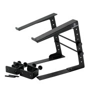 DiconAudioLPS-002withclampsLAPTOPSTANDラップトップスタンドノートPC、DJ機器の設置に据え置き、クランプマウント両対応!