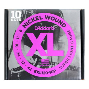 __I D'Addario EXL120-10P 10ZbgpbN GLM^[