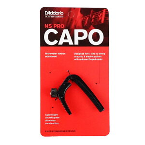 Planet Waves by D'Addario PW-CP-02 Black NS Capo Pro M^[pJ|^Xg