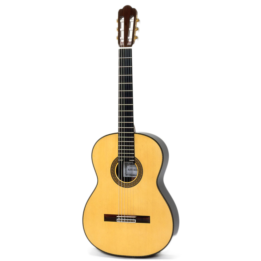 アストリアス カスタム ドイツ松単板クラシックギター ASTURIAS CUSTOM S 650mmスケールタイプ クラシックギター