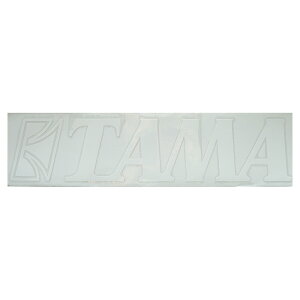 TAMA TLS100WH LOGO STICKERS SXebJ[