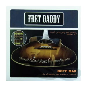 Fret Daddy �X�P�[�������V�[�� �t���b�g�{�[�h�m�[�g�}�b�v �G���L/�A�R�[�X�e�B�b�N�M�^�[�p