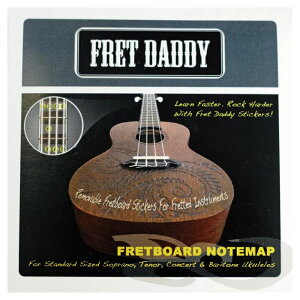 Fret Daddy �X�P�[�������V�[�� �t���b�g�{�[�h�m�[�g�}�b�v �E�N�����p