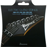 IBANEZ IEGS6 Nickel Wound 09-42 Super Light エレキギター弦