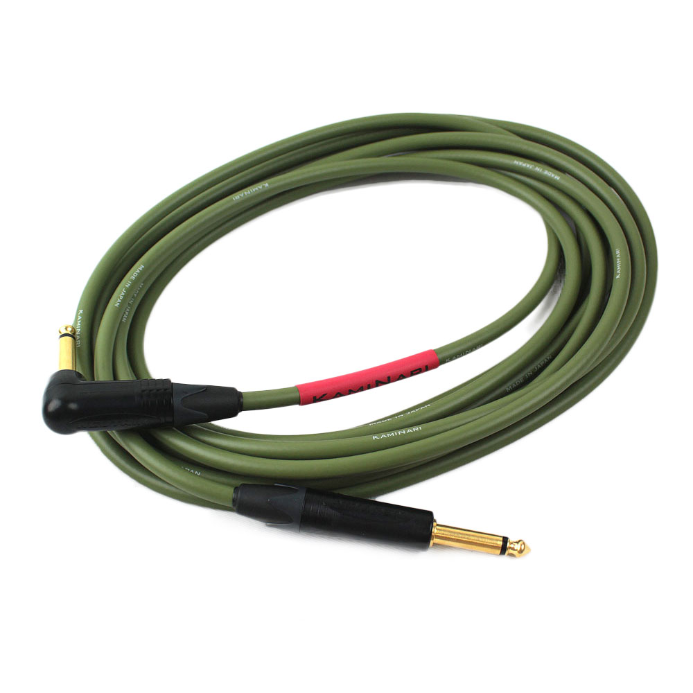  KAMINARI K-BC5LS Electric Bass Cable 5m LS エレクトリックベース専用ケーブル