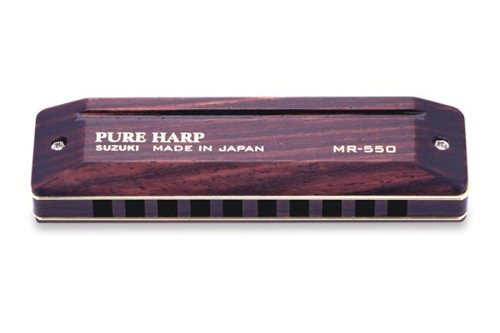 Low-F MR-550 SUZUKI PURE 10穴ハーモニカ HARP 単音10穴ハーモニカ