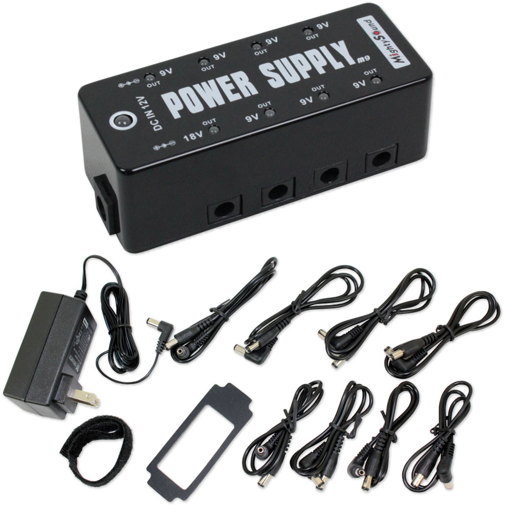 マイティーサウンド 正規販売店 コンパクトなパワーサプライ Mighty Sound M9 Pedal パワーサプライ エフェクター Micro Power 送料無料限定セール中