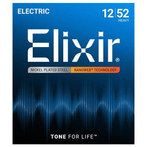 GNT[ ELIXIR 12152 NANOWEB Heavy 12-52 GLM^[×3Zbg