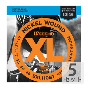 ダダリオ D'Addario EXL110BT×5SET エレキギター弦