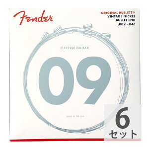 tF_[ Fender Pure Nickel Bullet Ends 3150LR 09-46 GLM^[×6Zbg