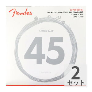 tF_[ Fender Bass Strings Nickel Plated Steel 8250M 45-110 GLx[X×2Zbg