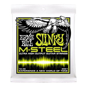 A[j[{[ ERNIE BALL 2921 M-Steel Regular Slinky GLM^[×6Zbg