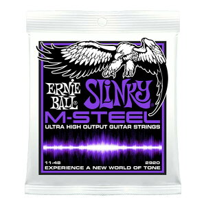 A[j[{[ ERNIE BALL 2920 M-Steel Power Slinky GLM^[×12Zbg