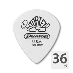 JIM DUNLOP W_bv 478R TORTEX PITCH WHITE JAZZ III SHARP 0.88 ×36 M^[sbN W_