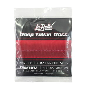 ���x�� �� 2�Z�b�g La Bella 760FHB2 39-96 Hofner Beatle Bass �w�t�i�[�x�[�X�p�� ×2SET