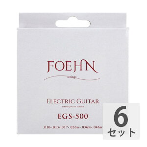 FOEHN EGS-500×6Zbg Electric Guitar Strings Regular light GLM^[ 10-46