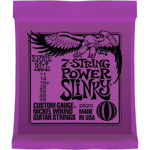 A[j[{[ ERNIE BALL 2620 7-String Power Slinky 7GLM^[×3Zbg
