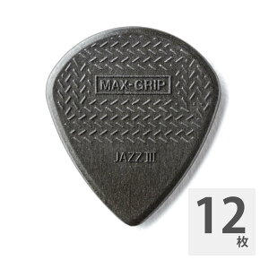 JIM DUNLOP MAXGRIP JAZZ III Carbo Fyber M^[sbN ×12